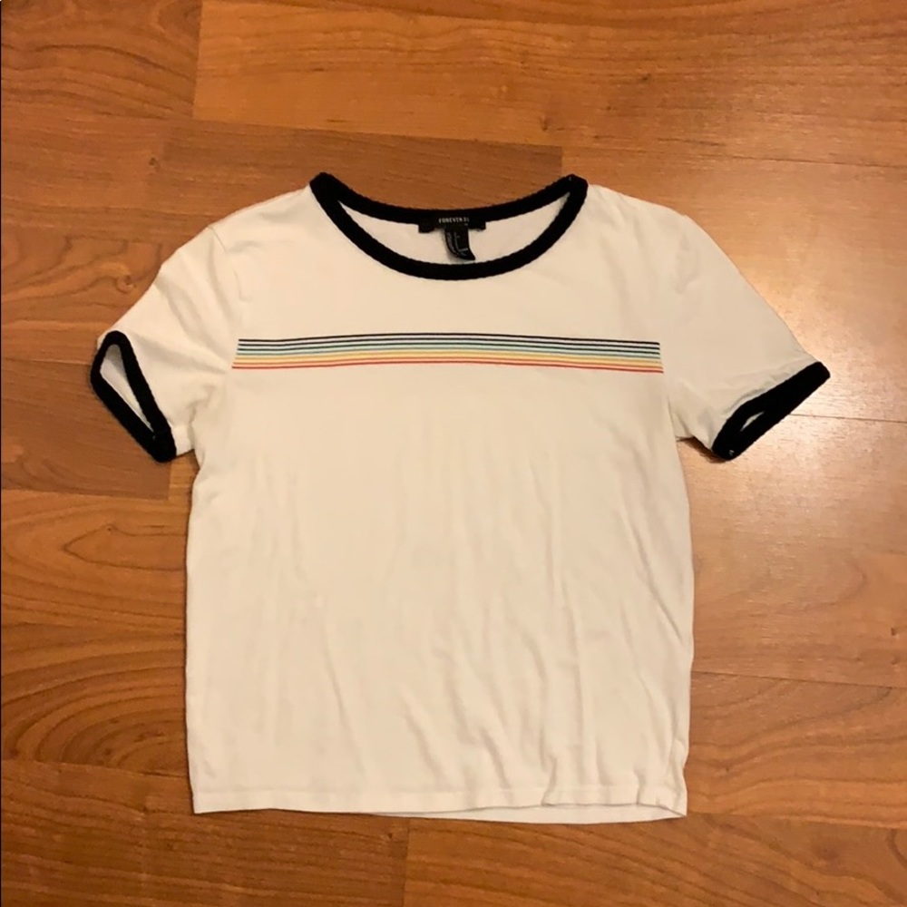 Rainbow Crop Top
